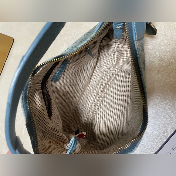 Dooney & Bourke Y2K 🧊RARE🧊 Vintage Light Blue Shoulder Bag - Picture 13 of 17